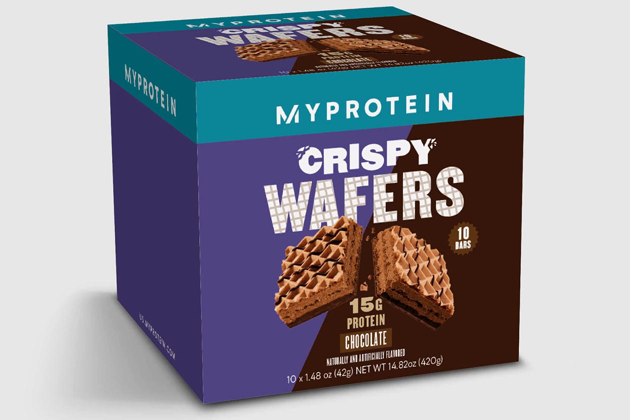 myprotein crispy wafers