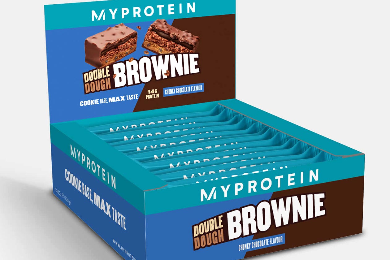 Myprotein run of new bars with Double Dough