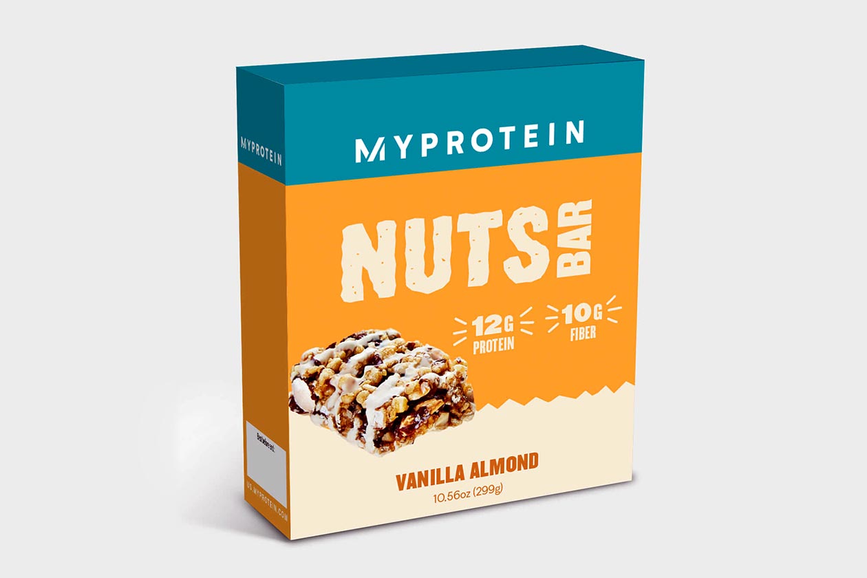 myprotein nuts bar