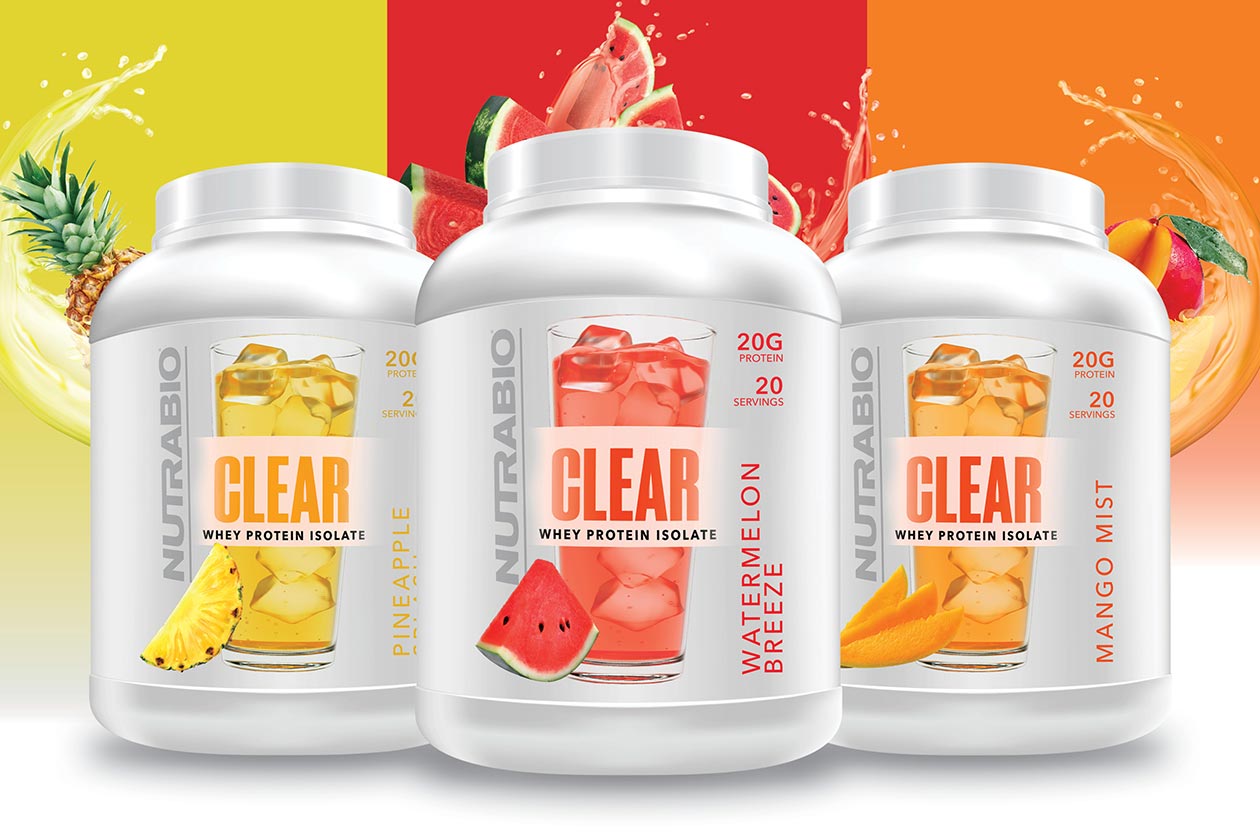 nutrabio clear whey protein isolate