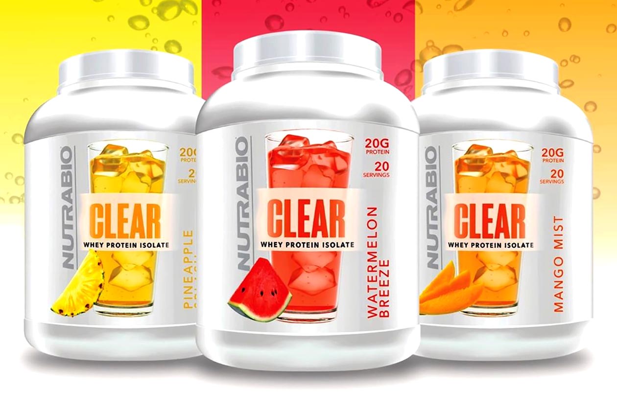 nutrabio clear whey protein isolate