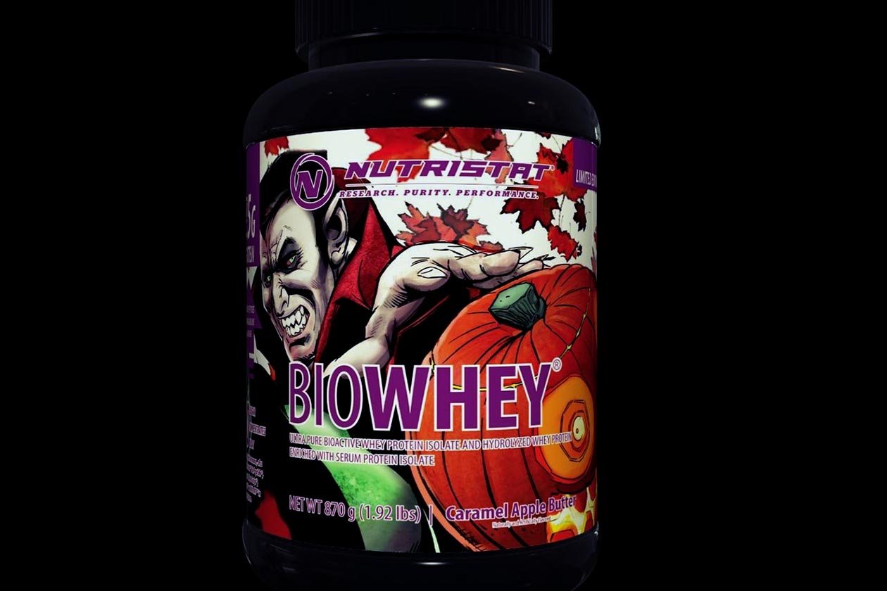 nutristat caramel apple butter biowhey