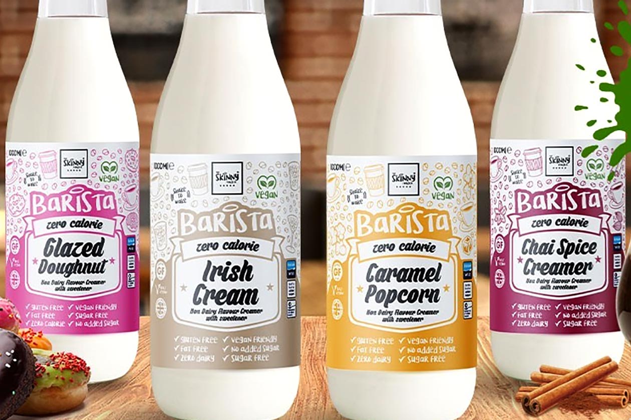 the skinny food co coffee creamer flavors and one liter bottle