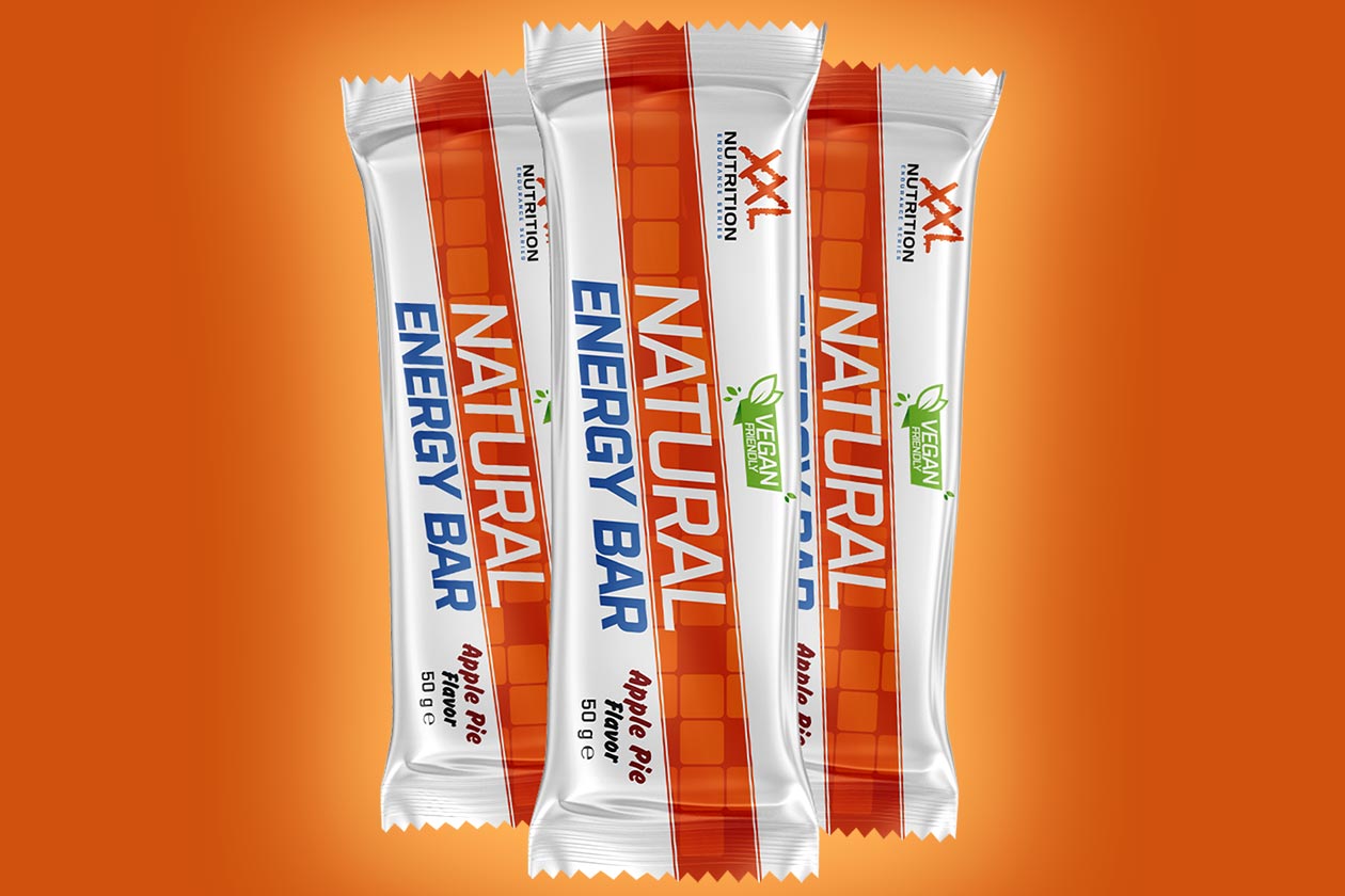 xxl nutrition natural energy bar