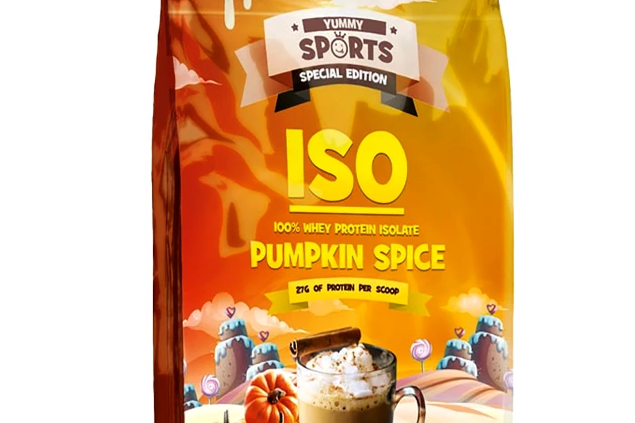 yummy sports pumpkin spice iso