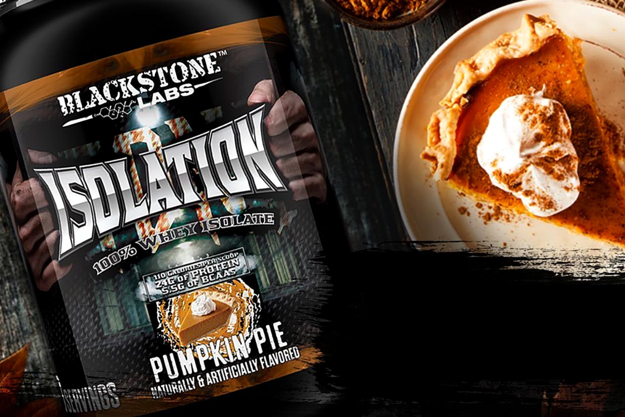 blackstone labs pumpkin pie isolation