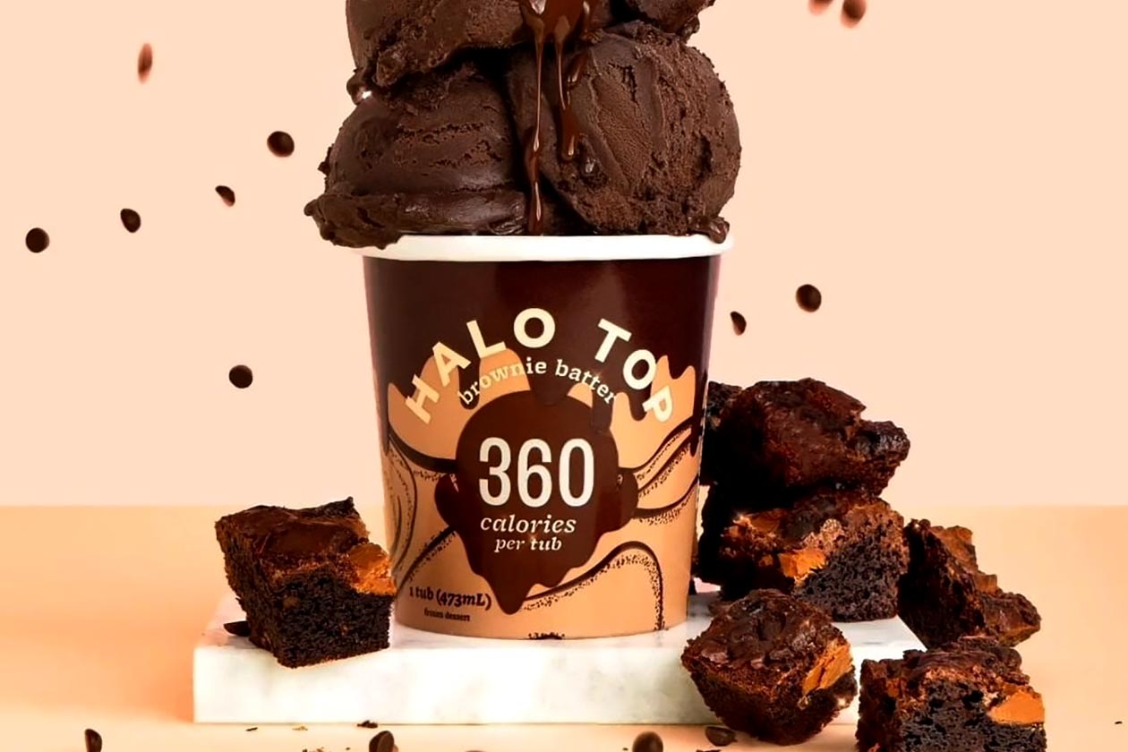 halo top brownie batter tub