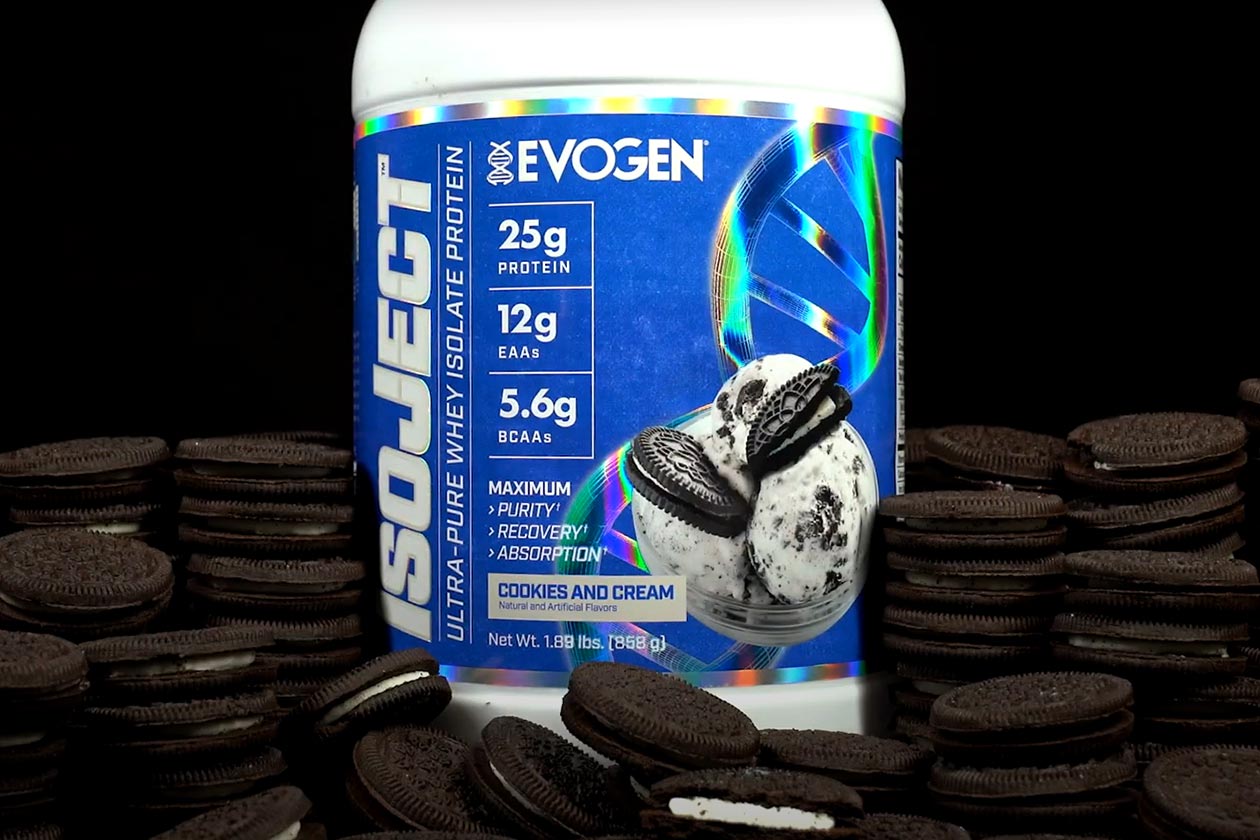 evogen cookies and cream isoject