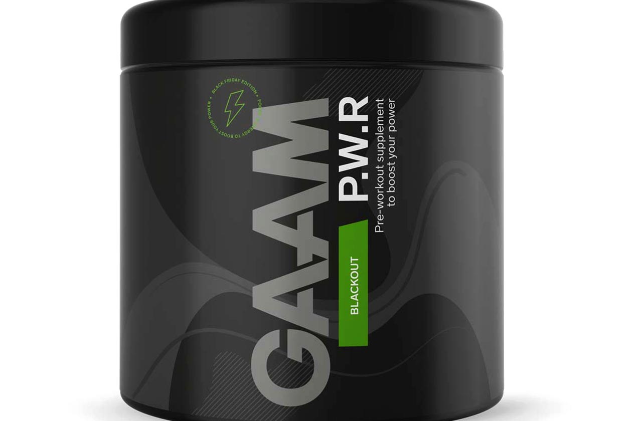 gaam nutrition blackout pwr