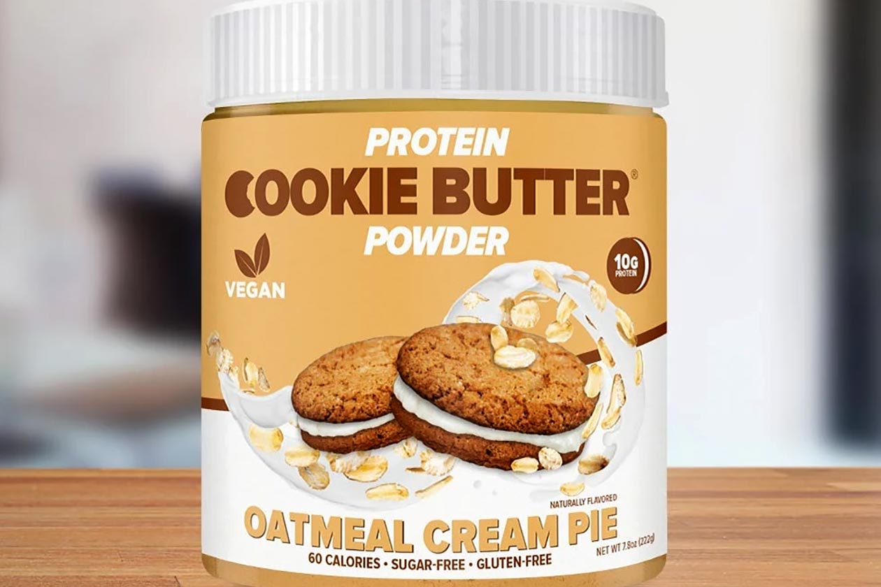 oatmeal cream pie protein cookie butter powder