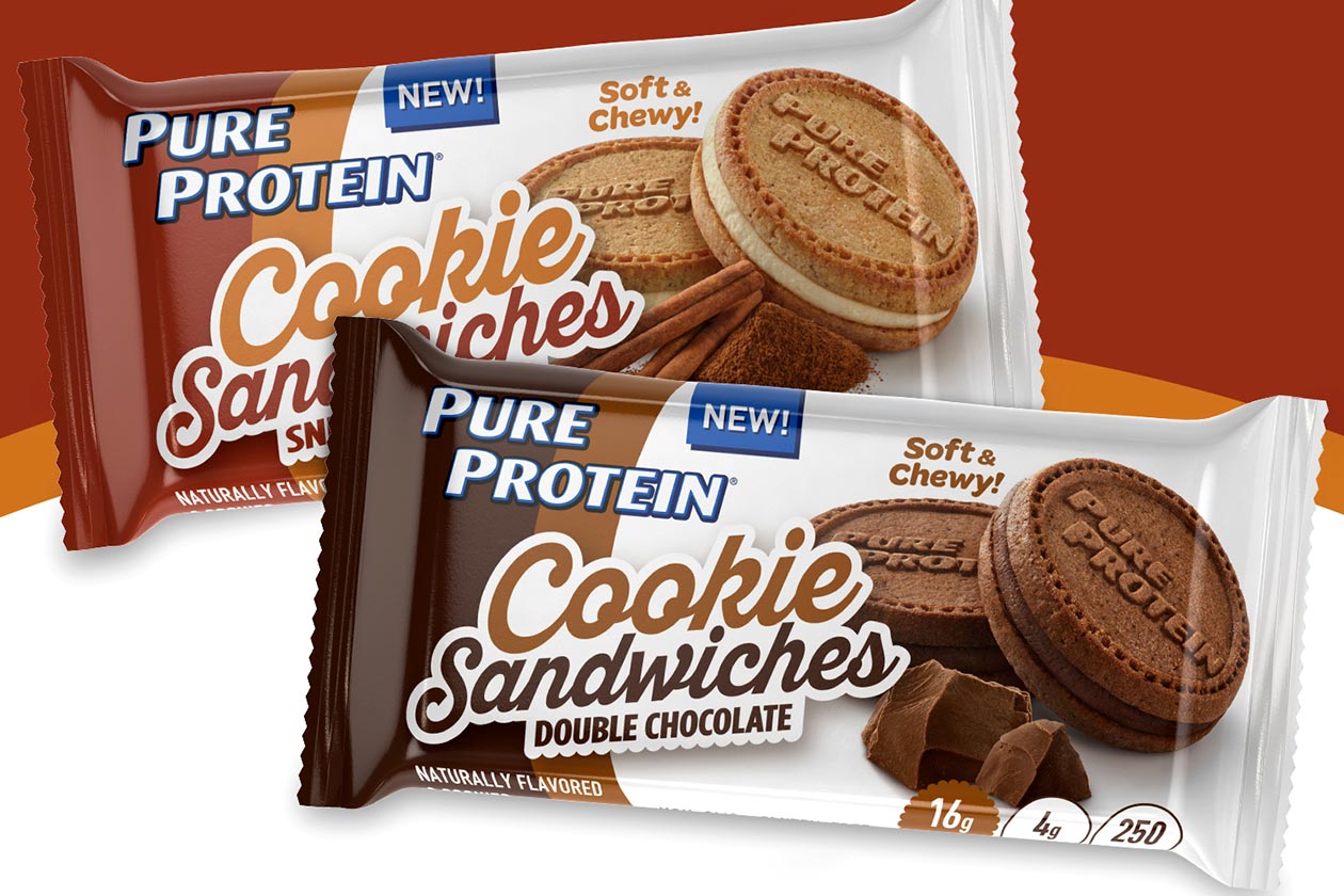 pure protein cookies sandwiches