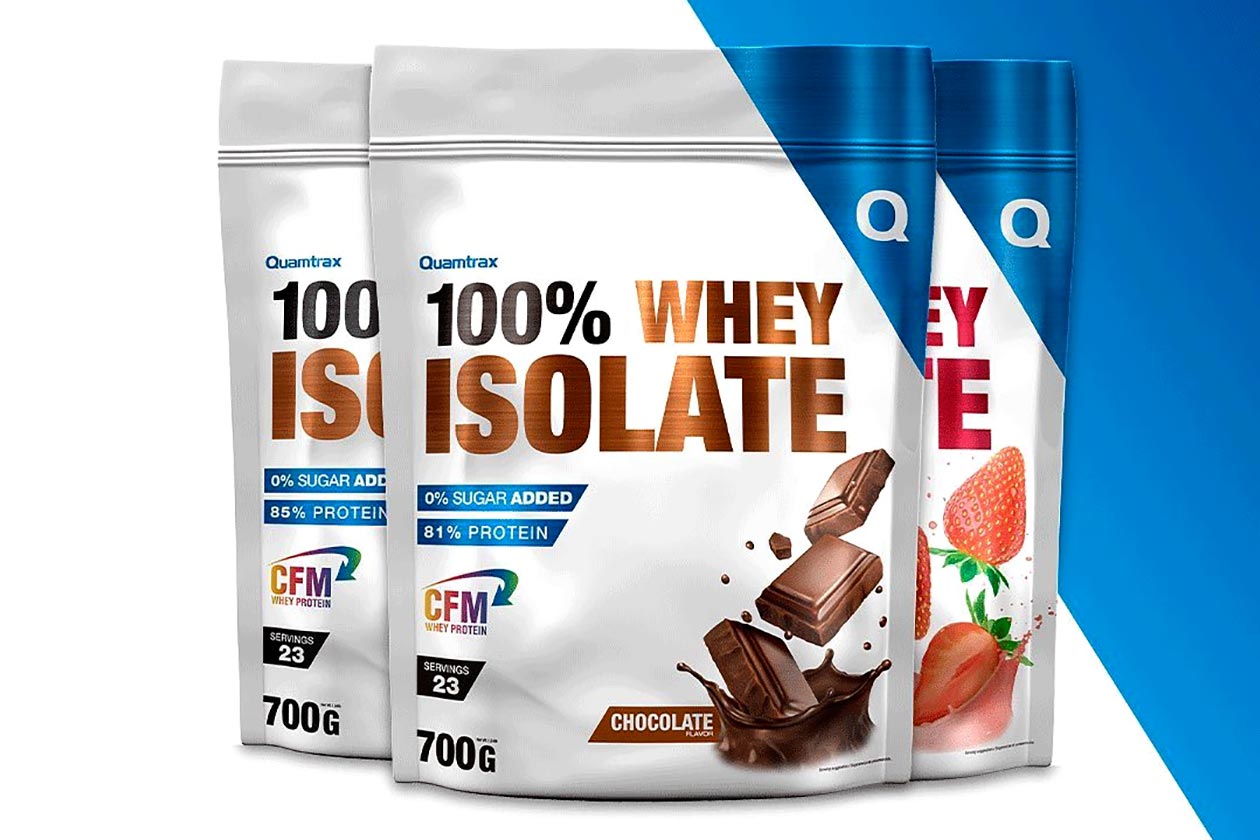 quamtrax whey isolate and concentrate protein