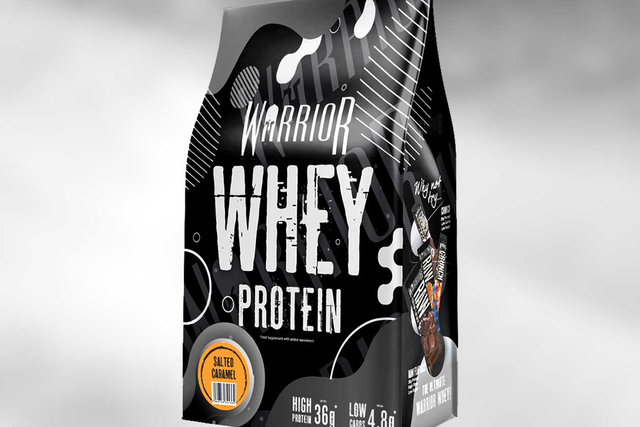 salted caramel warrior whey