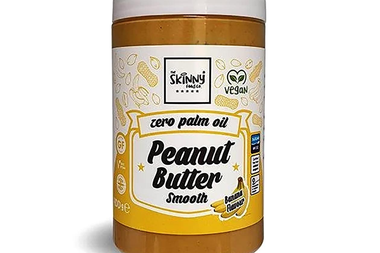 the skinny food co banana and salted caramel peanut butter