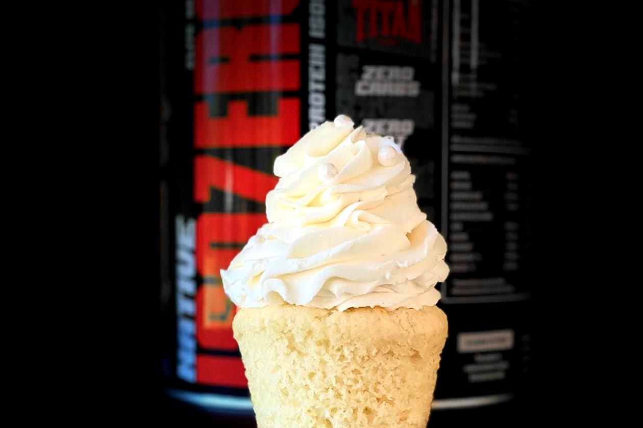 titan nutrition vanilla cupcake native isozero