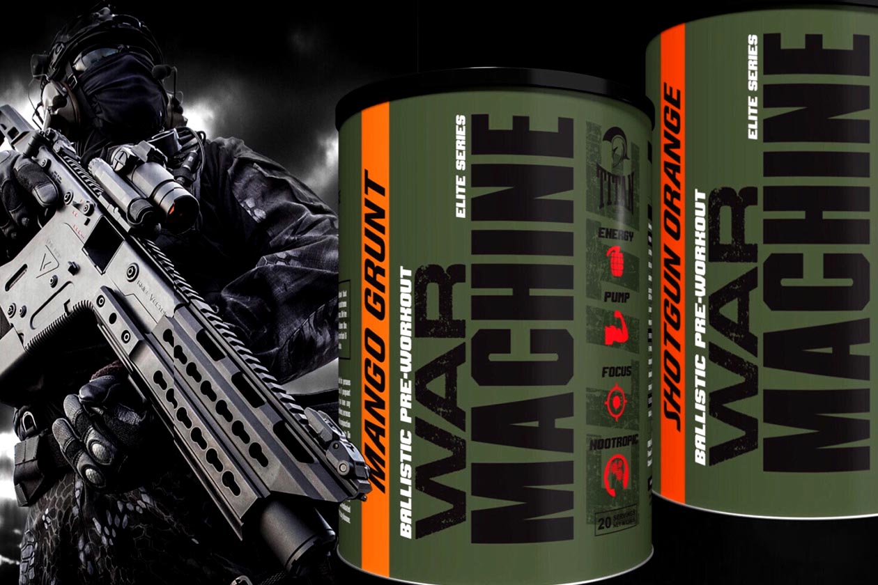 Titan Nutrition upcoming War Machine promises energy, focus and pumps