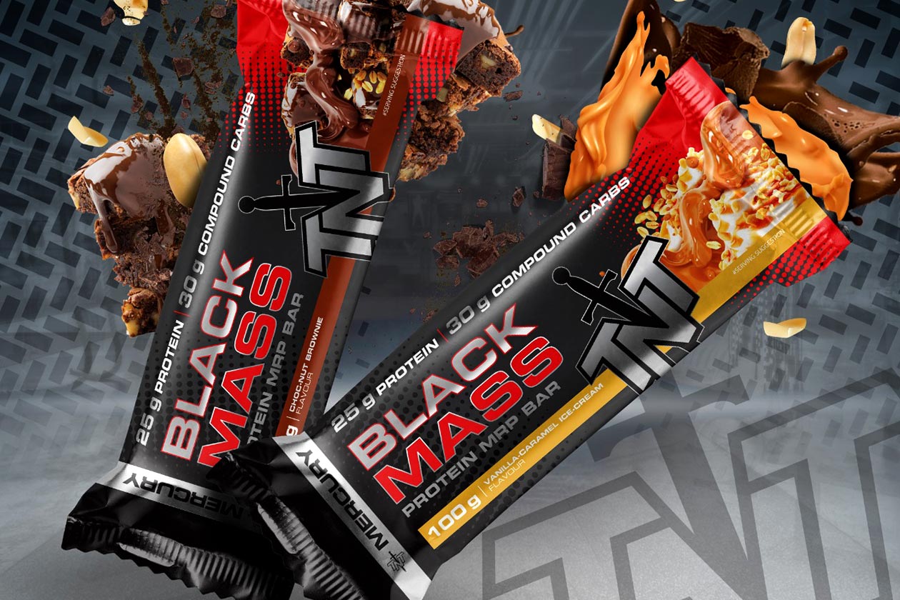 tnt mercury black mass protein bar