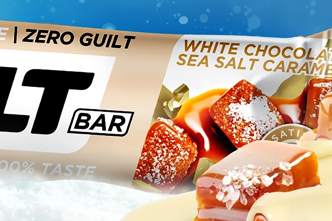 white chocolate sea salt caramel built bar