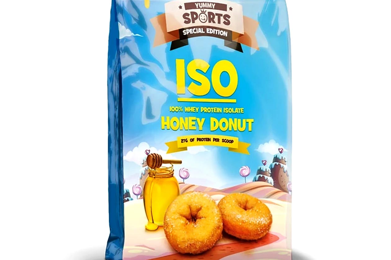 yummy sports honey donut iso