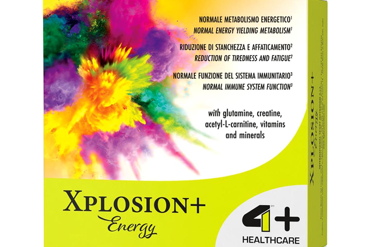 4 plus nutrition xplosion energy