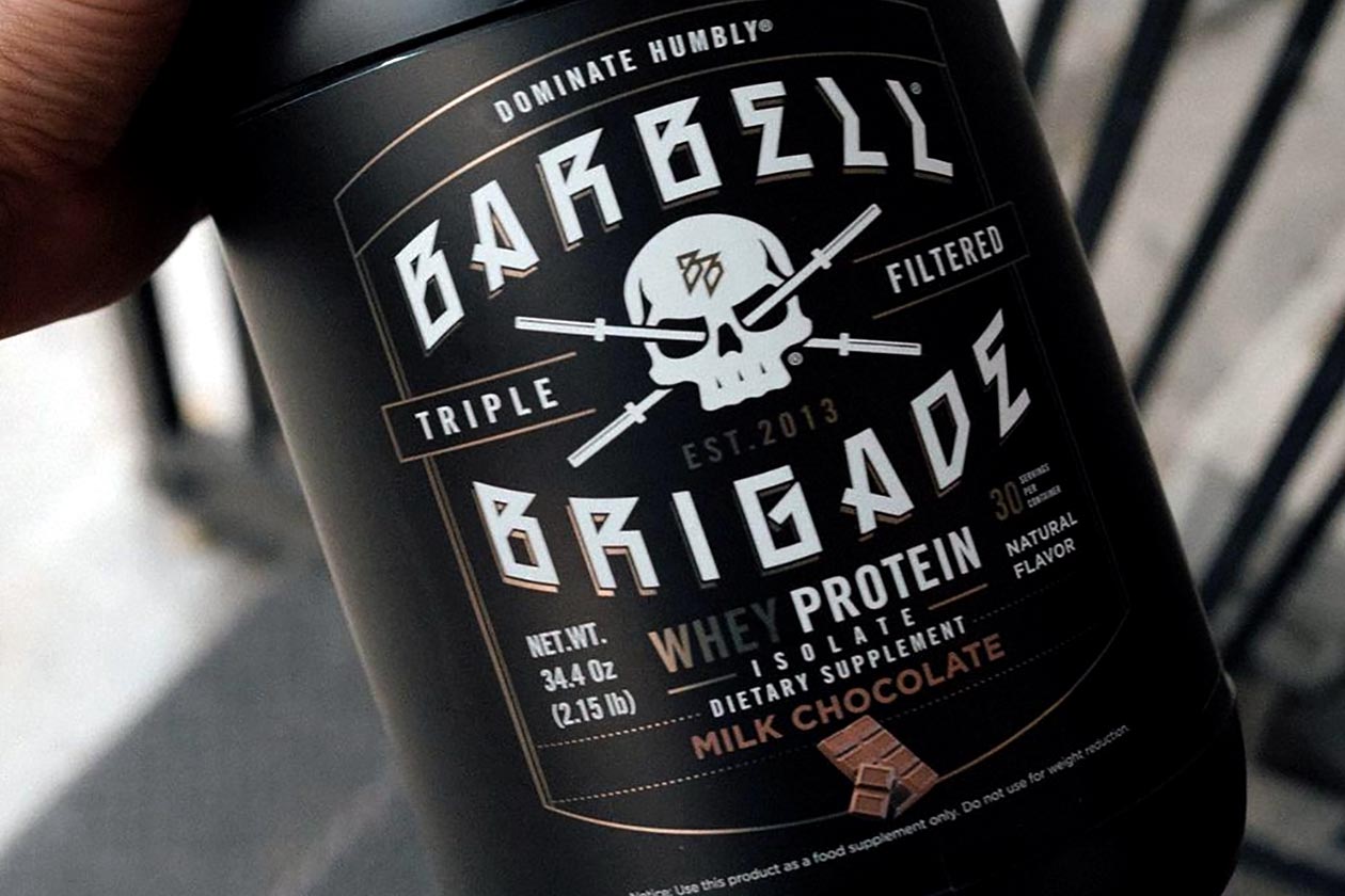 barbell brigade milk chocolate protein powder
