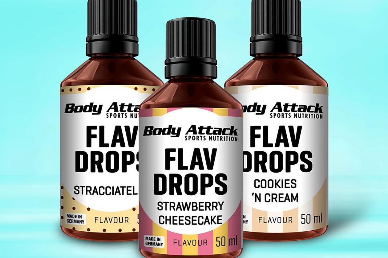 body attack flav drops new flavors