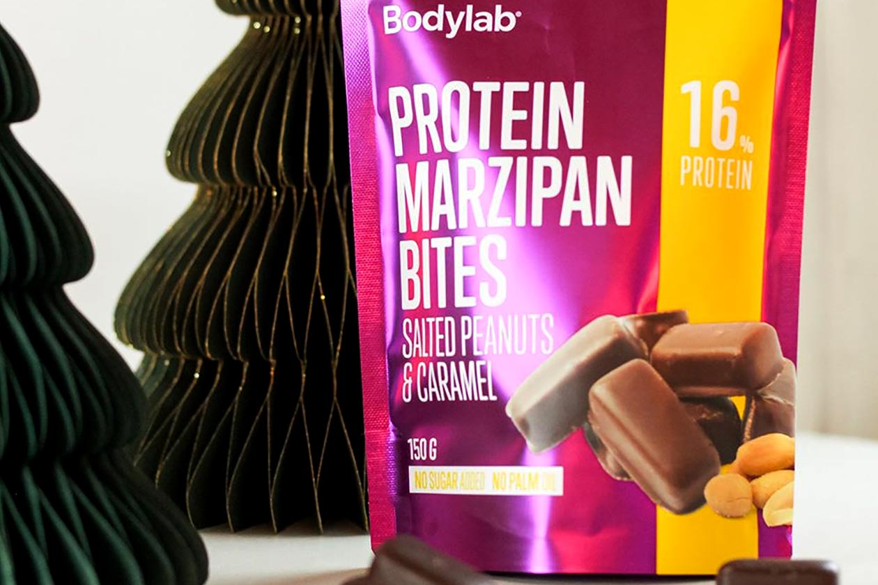 bodylab christmas protein marzipan bites