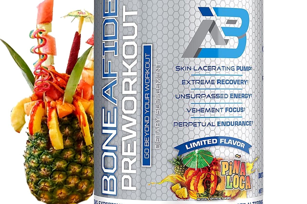 boneafide pina loca pre-workout