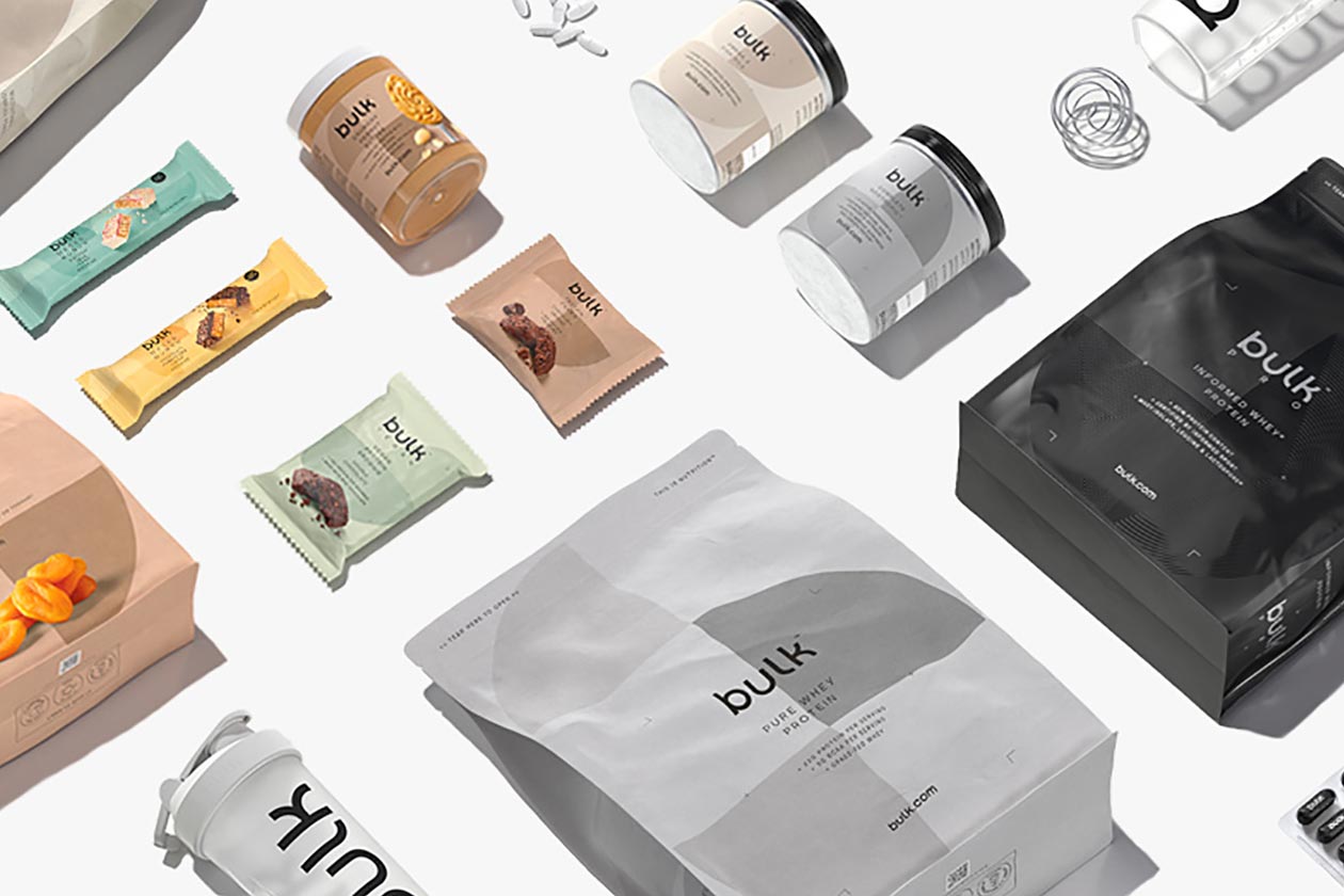 Bulk Powders becomes Bulk in its fresh and modern 2020 makeover