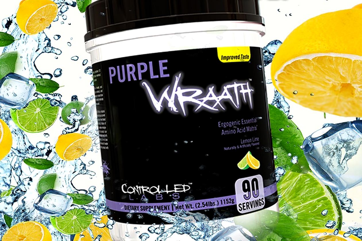 controlled labs lemon lime purple wraath