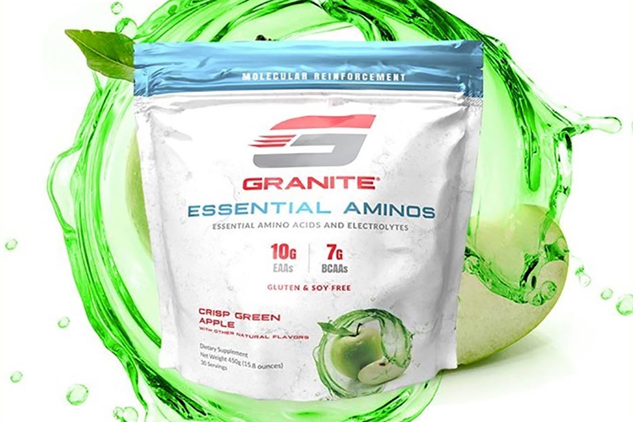 crispy green apple granite essential aminos