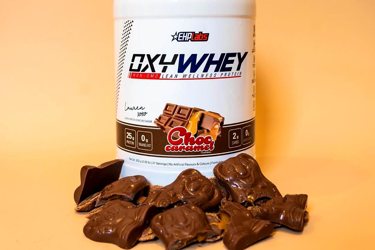 ehp labs choc caramel oxywhey