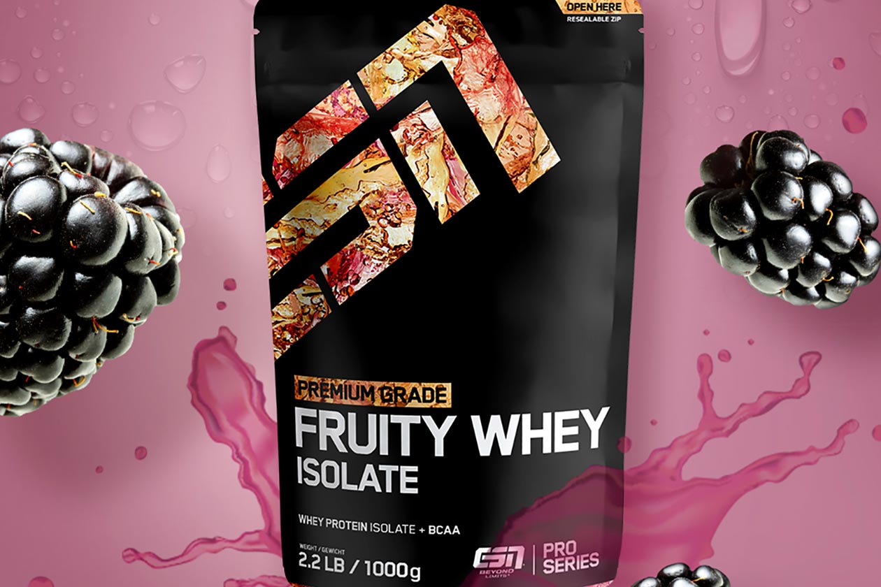 esn blackberry fruity whey isolate