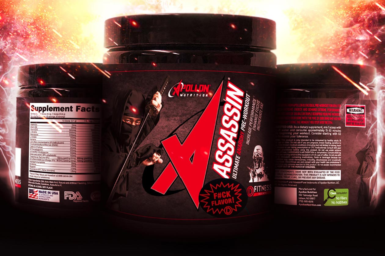 fitness deal news apollon nutrition assassin