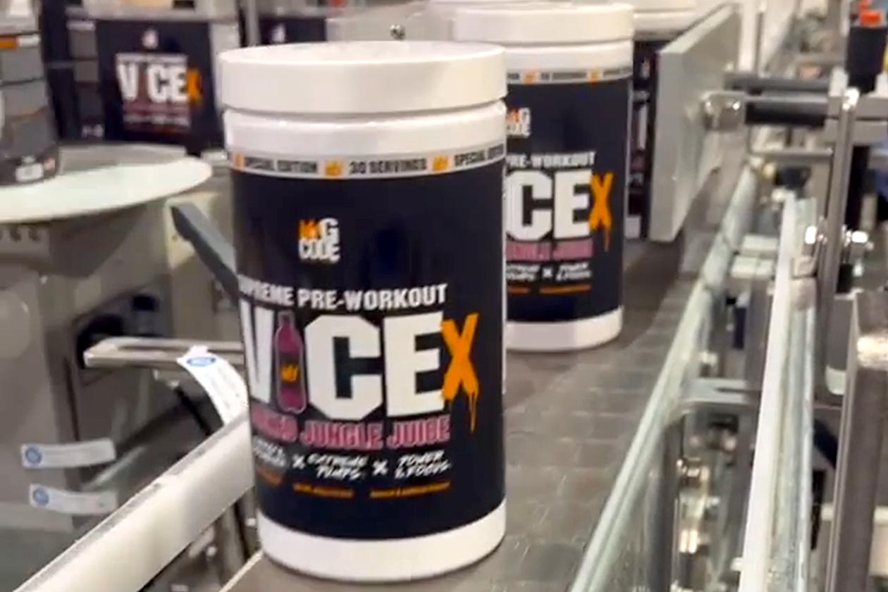 gcode nutrition teases new and improved vice