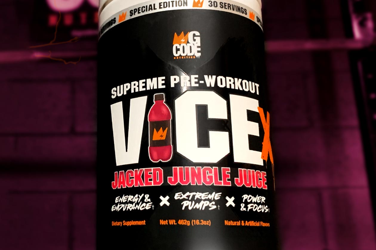 gcode nutrition vice x