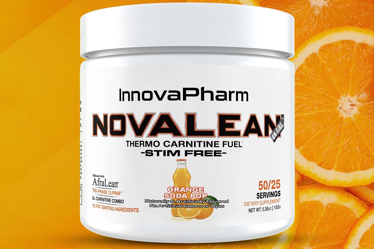 innovapharm orange soda pop novalean