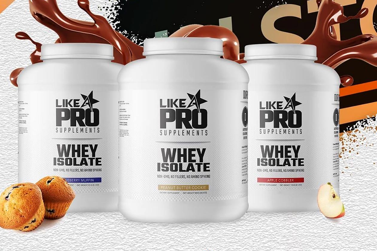 like a pro cookie crumbs whey isolate