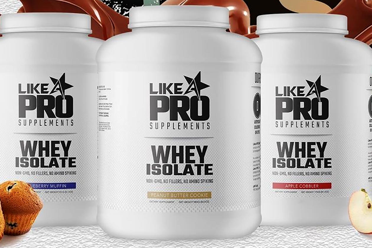 like a pro whey isolate moving to 2lbs