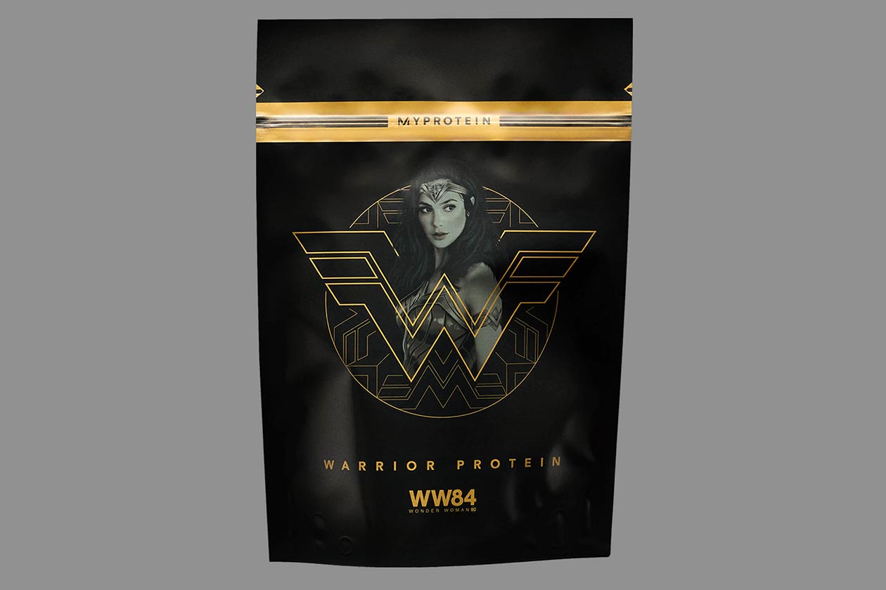 myprotein x wonder woman 1984 warrior protein