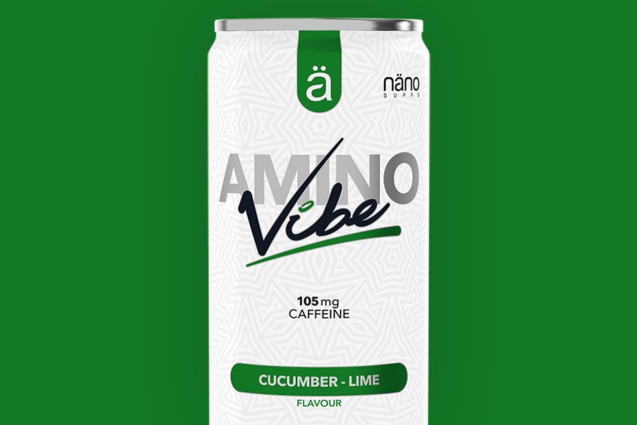 nano supps cucumber lime amino vibe