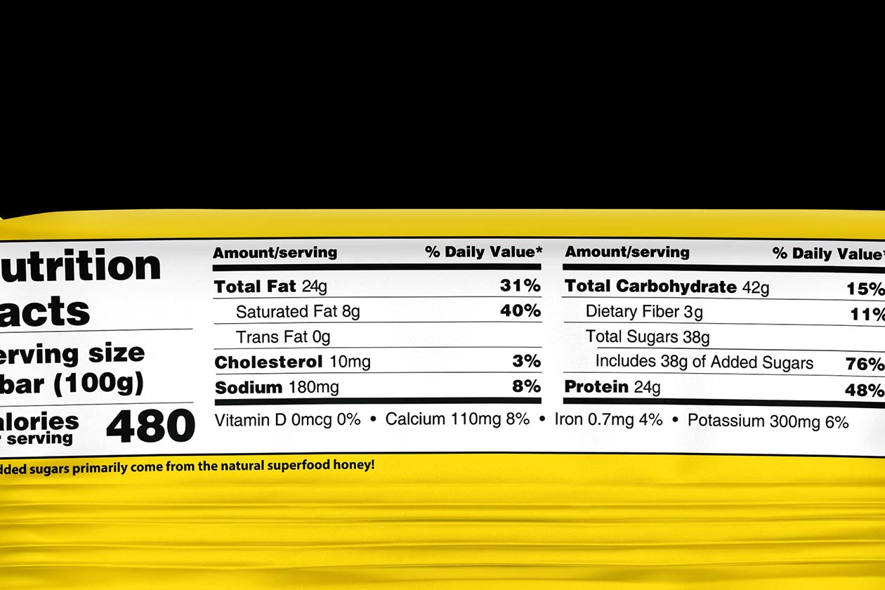 o15 nutrition big o bar nutrition profile