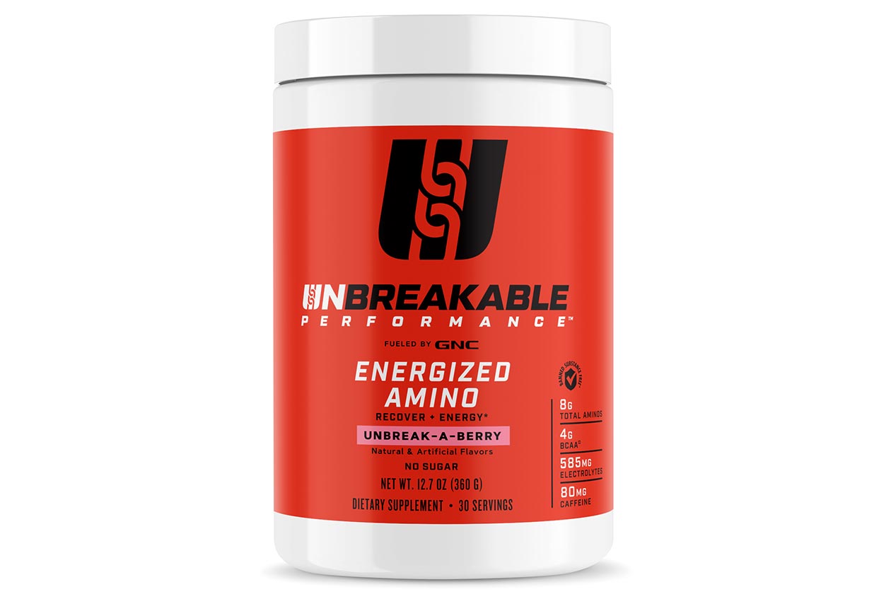 unbreakable performance energized amino