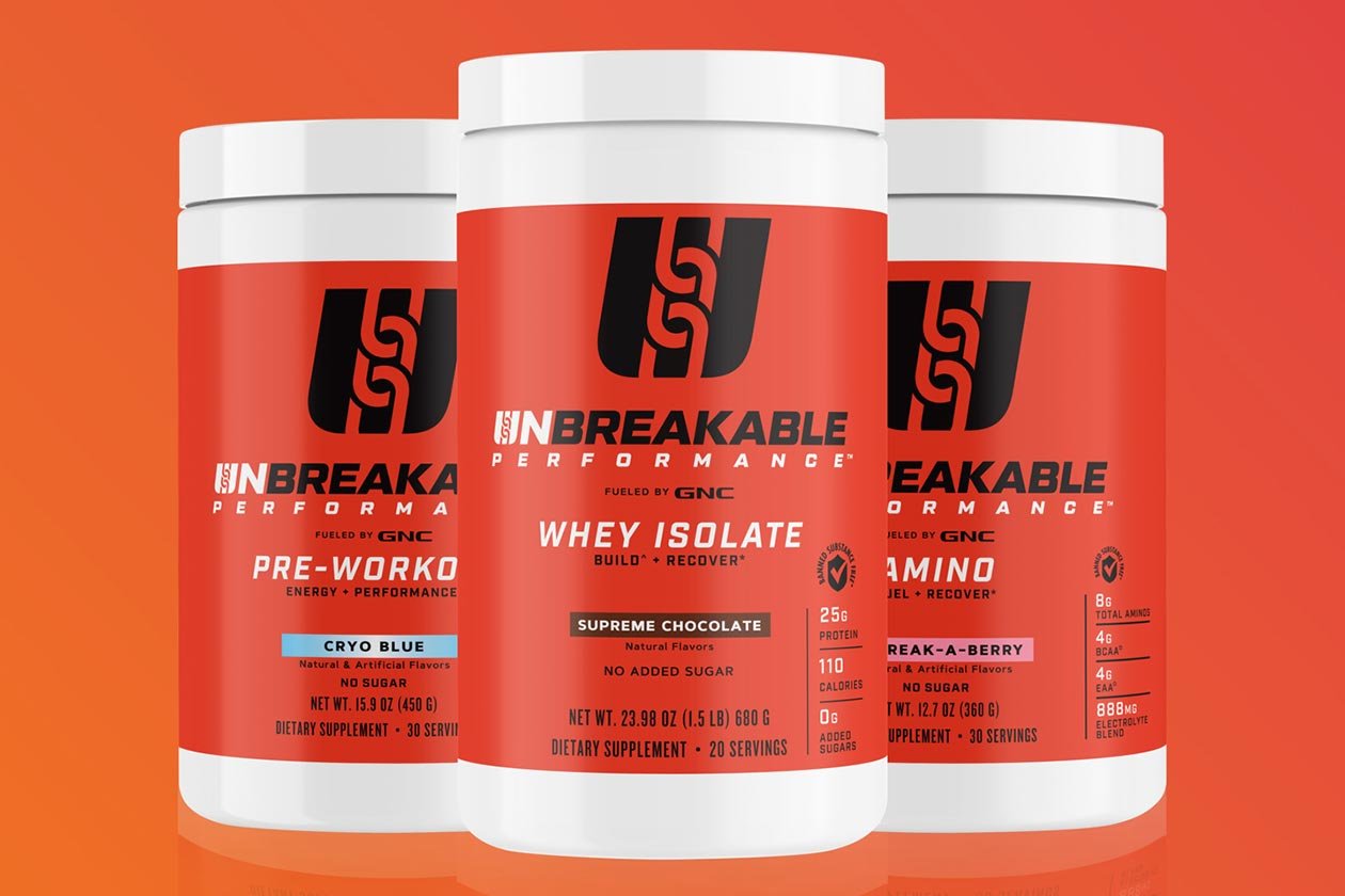 unbreakable performance fueled by gnc