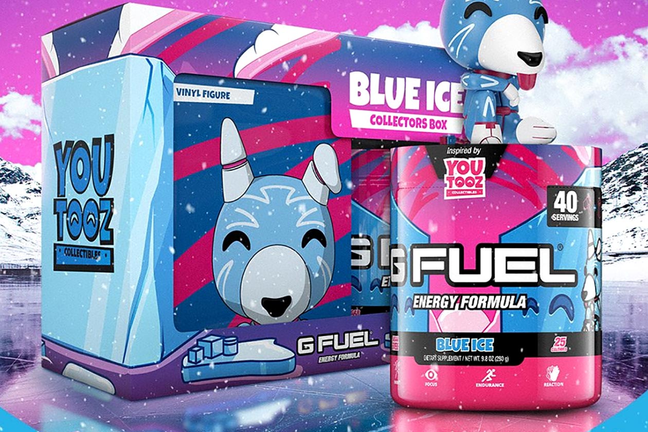 Ice collection. Monster super fuel Blue Ice.