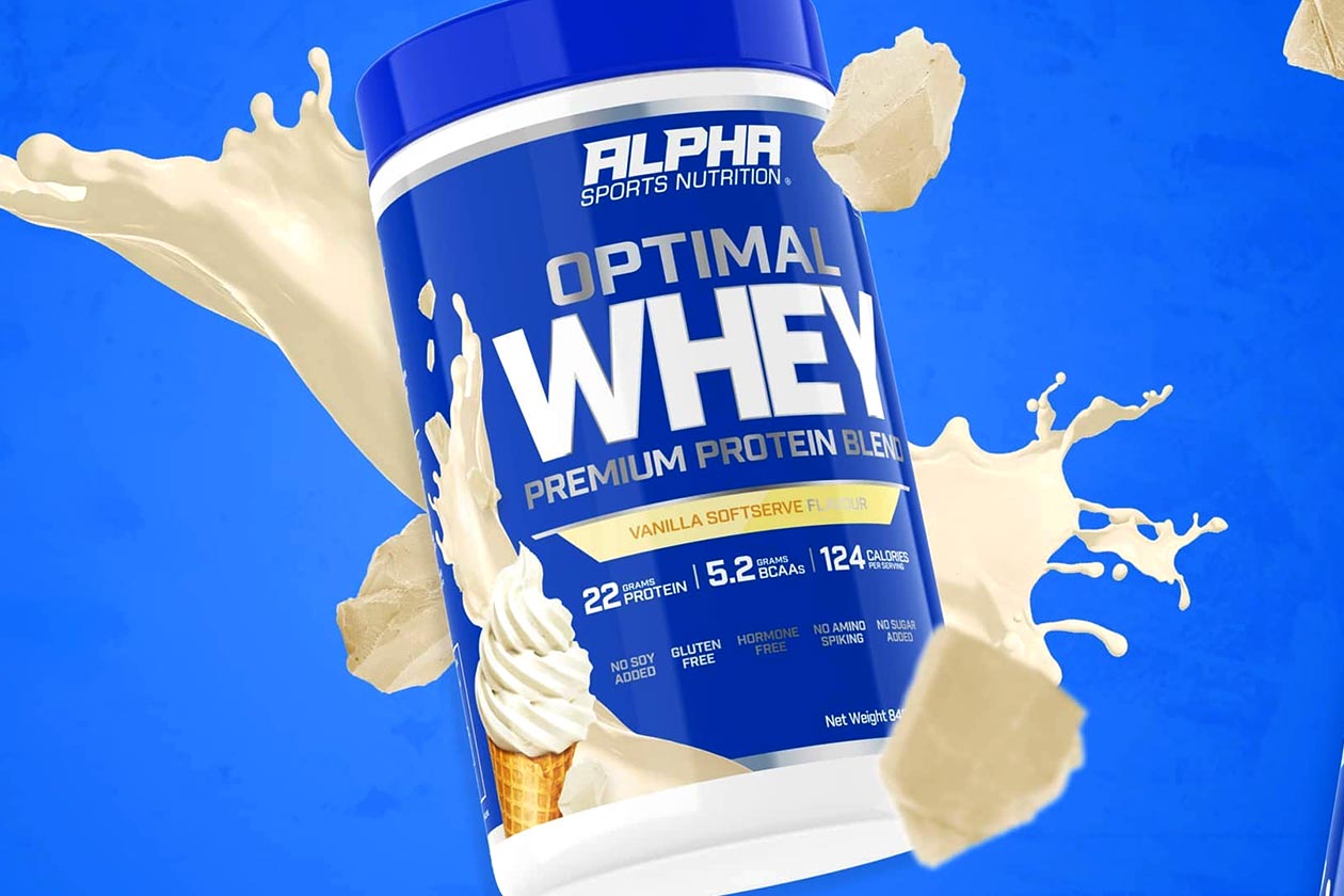 alpha sports nutrition optimal whey