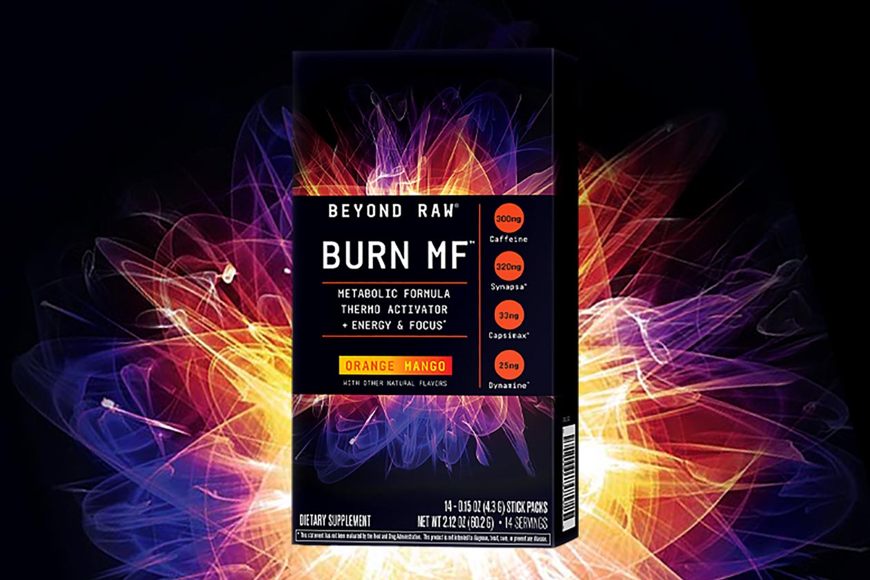 beyond raw burn mf powder