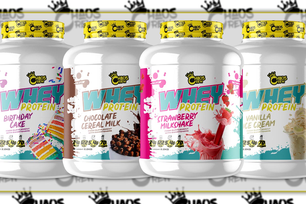 chaos crew whey protein