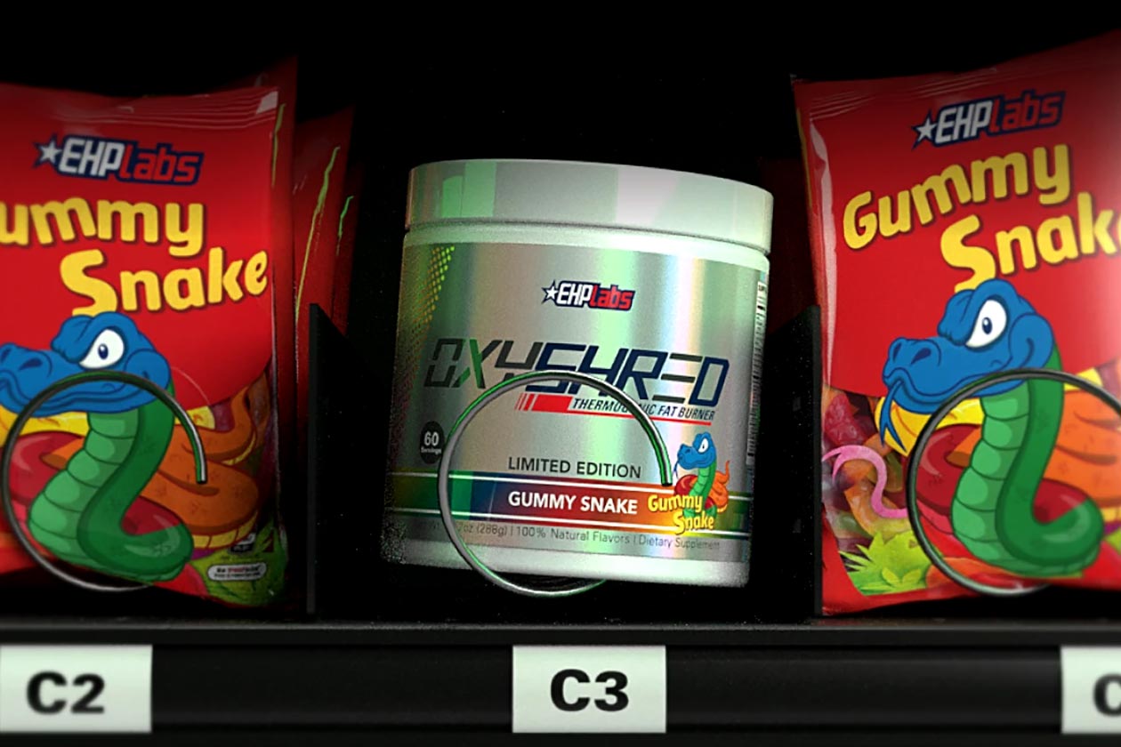 ehp labs gummy snake oxyshred
