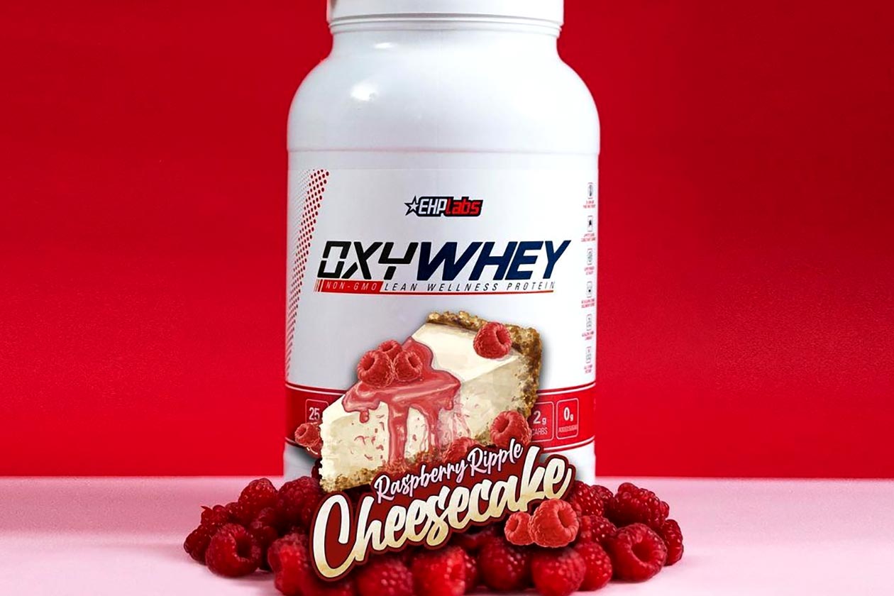 ehp labs raspberry ripple cheesecake oxywhey